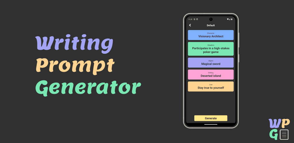 Writing Prompt Generator